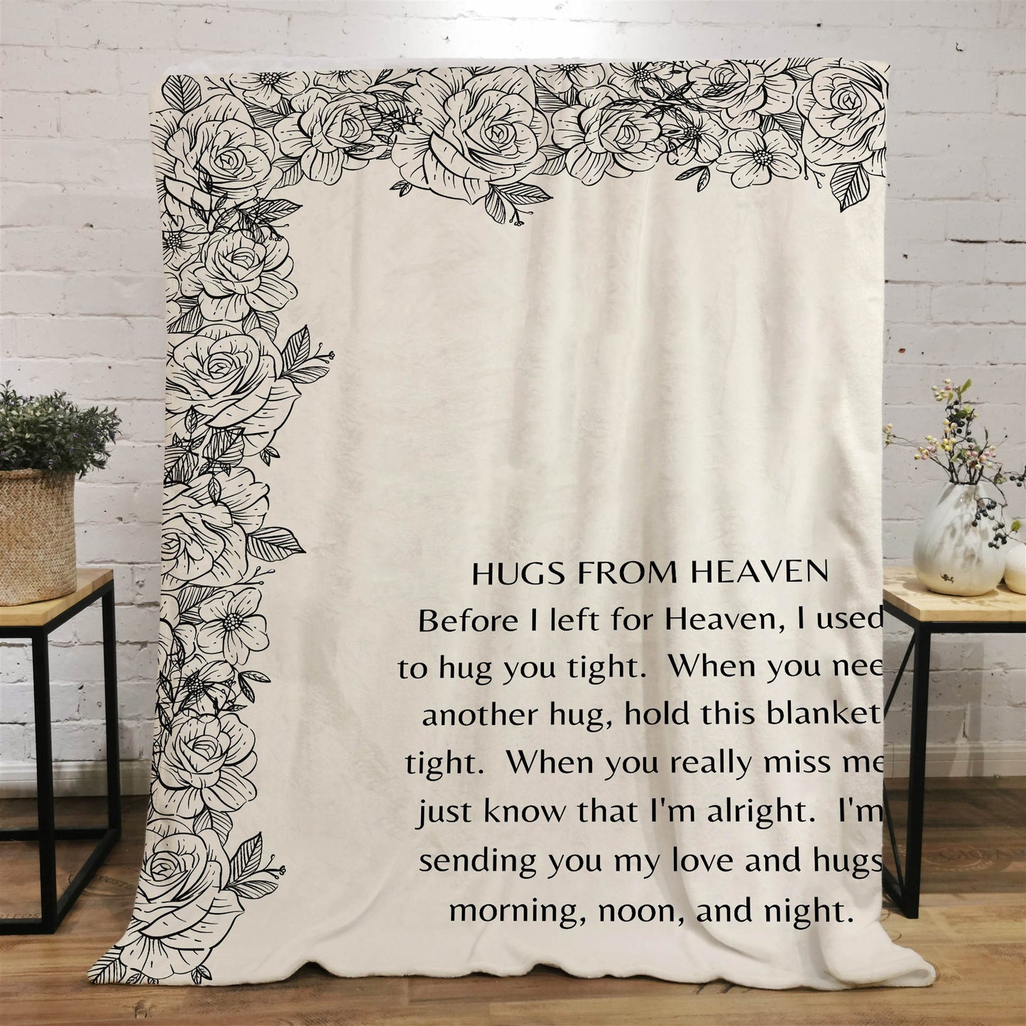 Memorial | Tribute | Cherished Memories | Cozy Healing Throw
