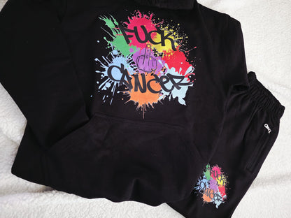 F*CK CANCER Hoodie + Jogger Set
